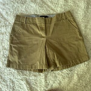 J Crew Chino Shorts Size 10